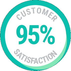 95% Customer Satisfaction